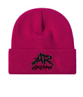 Pink beanie by - AR GRIPMAN