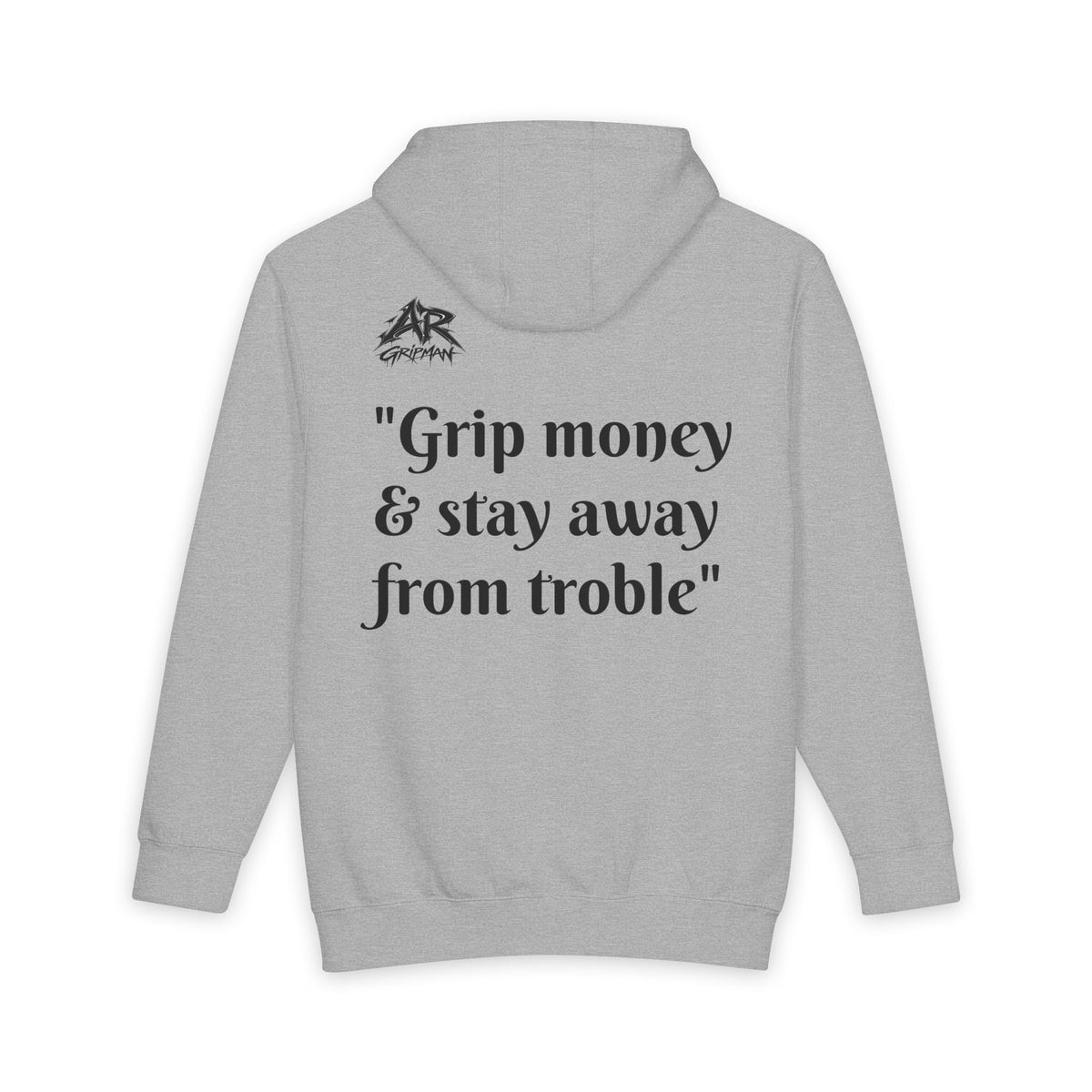 AR GRIPMAN- Heavyweight Pullover Hoodie