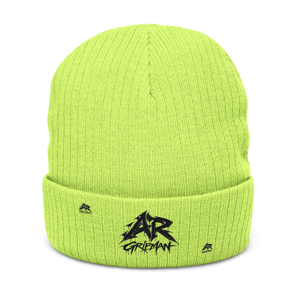 AR GRIPMAN - Ribbed Knit Beanie