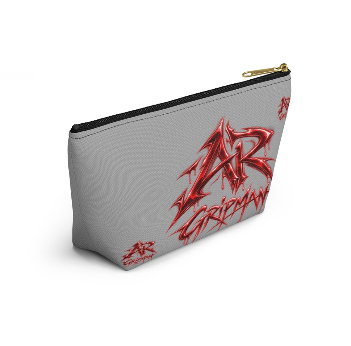 Grey Cosmetic Bag Unisex by - AR GRIPMAN