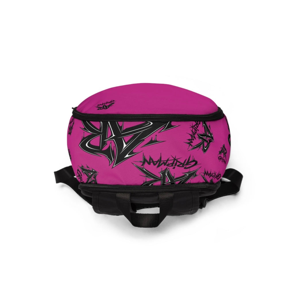 Pink Backpack Unisex by - AR GRIPMAN