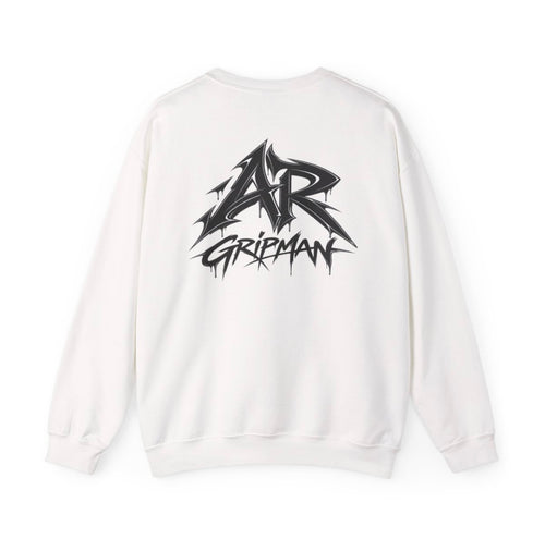 Long White Sleeve Sweatshirt by - AR GRIPMAN