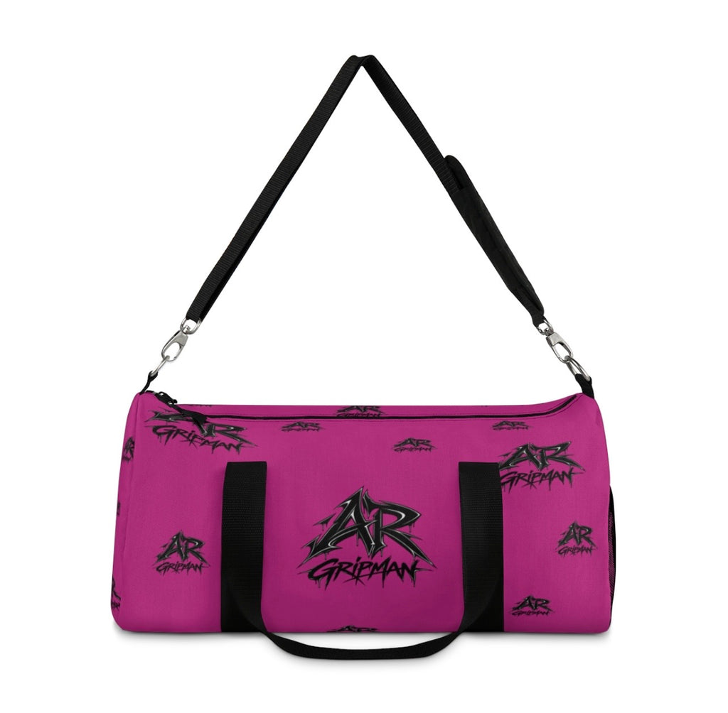 Pink Duffel Bag  Unisex by - AR GRIPMAN.