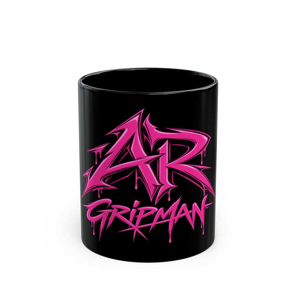 AR GRIPMAN - Black Mug