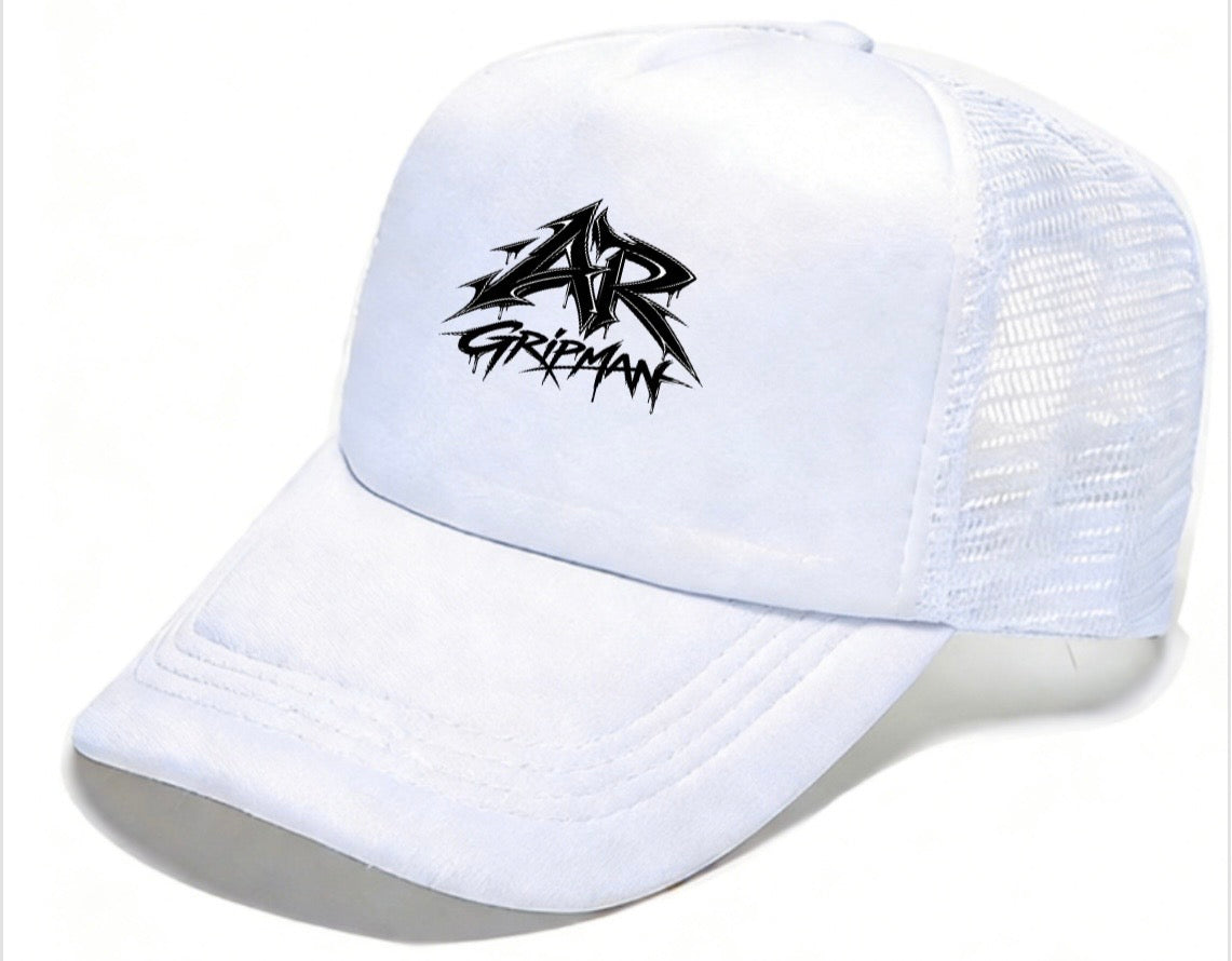 White Summer Cap By - AR GRIPMAN