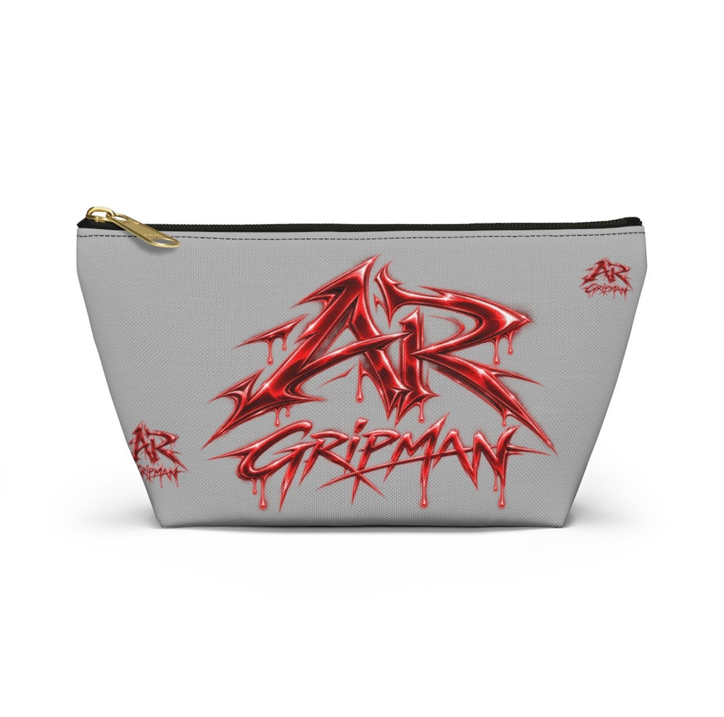Grey Cosmetic Bag Unisex by - AR GRIPMAN