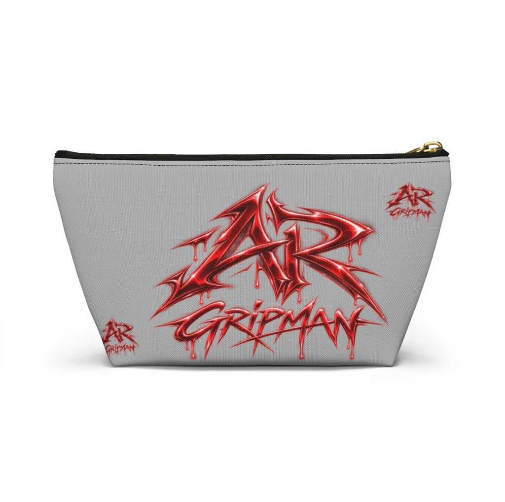 Grey Cosmetic Bag Unisex by - AR GRIPMAN