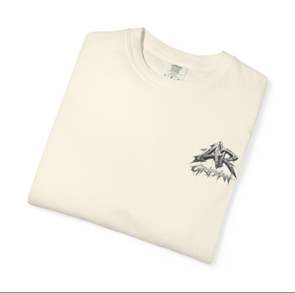 Summer Vintage T-Shirt Cream by - AR GRIPMAN