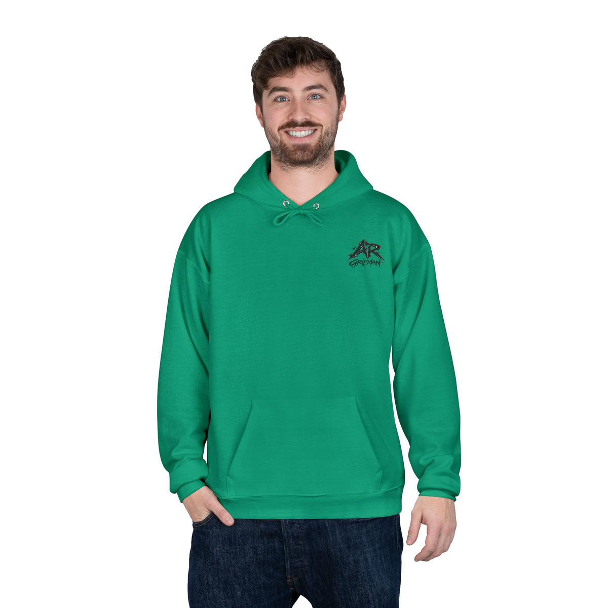 AR GRIPMAN - EcoSmart® Pullover Hoodie Sweatshirt
