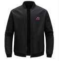 Man Winter Black-Bumper Jacket by - AR GRIPMAN