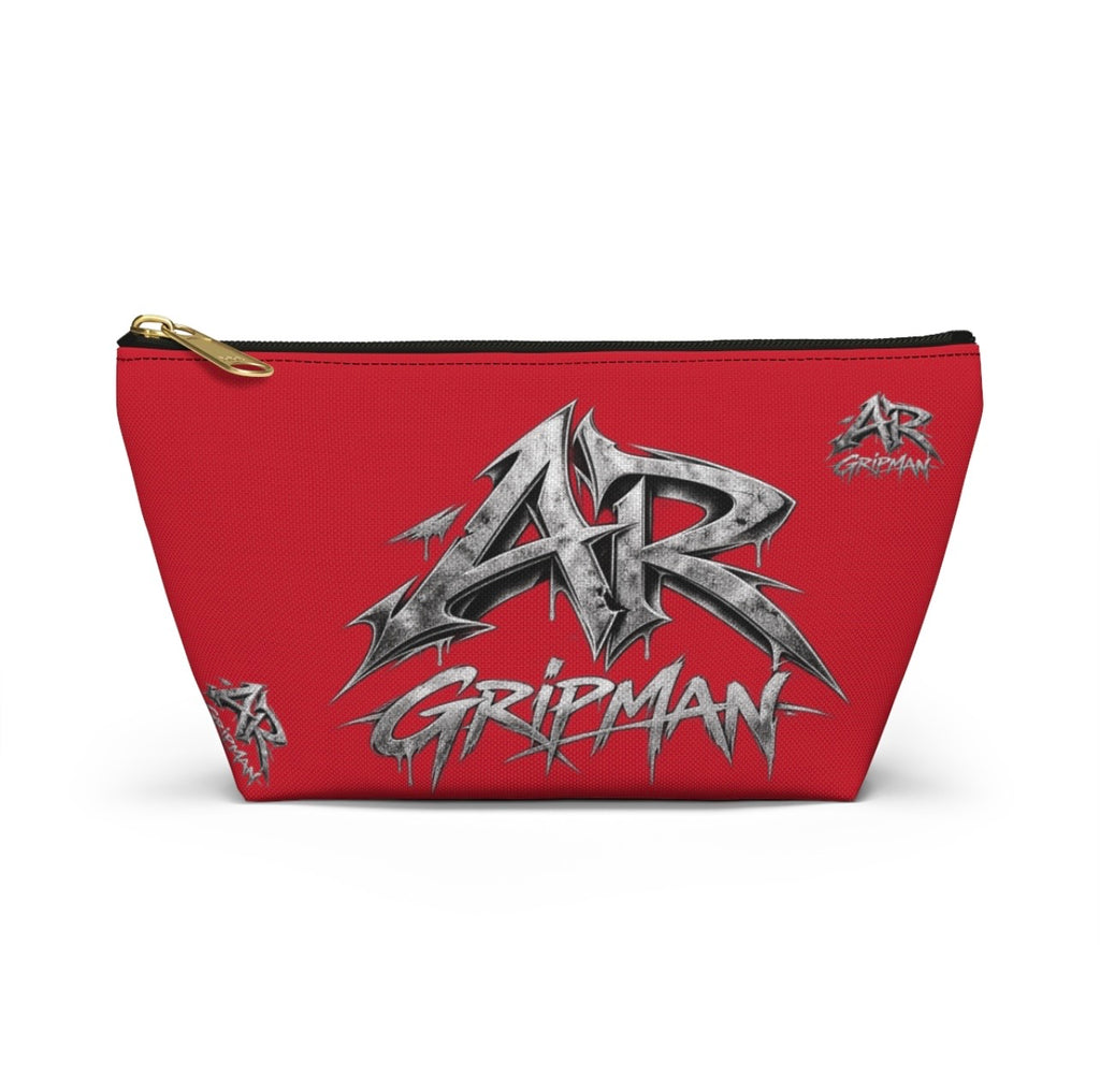 Red Cosmetic Bag Unisex by - AR GRIPMAN