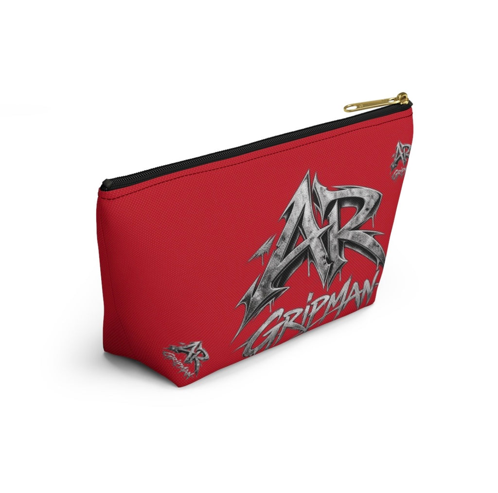 Red Cosmetic Bag Unisex by - AR GRIPMAN