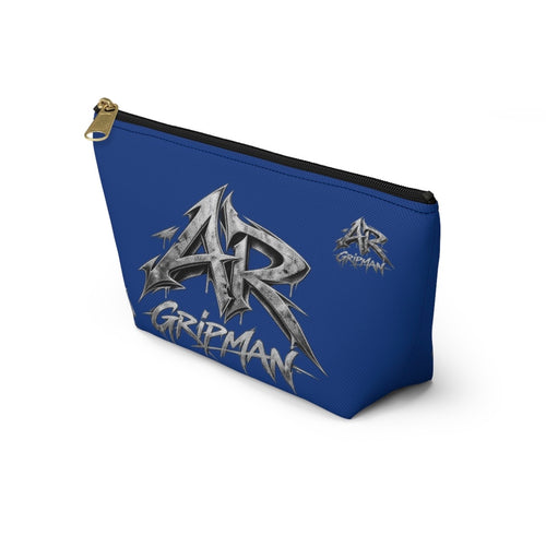 Blue Cosmetic Bag Add Unisex by - AR GRIPMAN