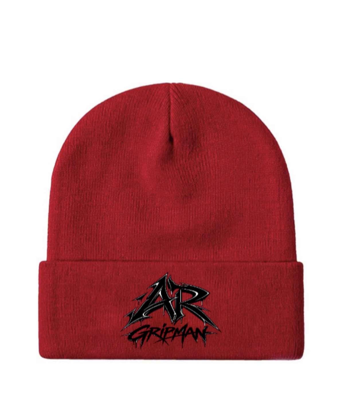 Red beanie by - AR GRIPMAN