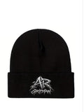 Winter Black Beanie by - AR GRIPMAN