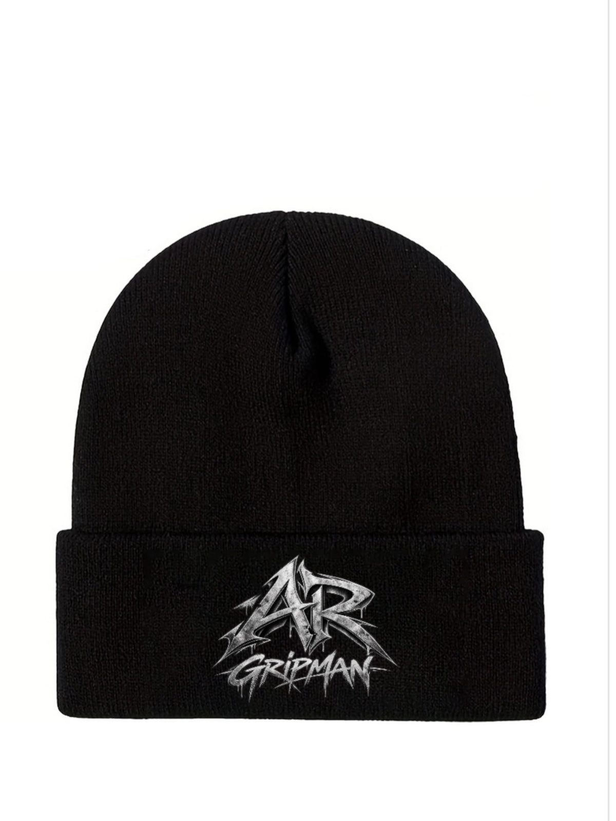 Winter Black Beanie by - AR GRIPMAN