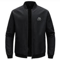 Man Winter Black-Bumper Jacket by - AR GRIPMAN.