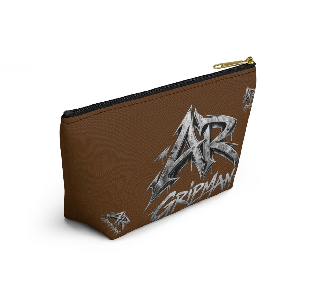 Brown Cosmetic Bag Unisex by - AR GRIPMAN